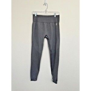 Gymshark Vital Seamless 2.0 Leggings High Rise Compression Smokey Gray Marl Sz L